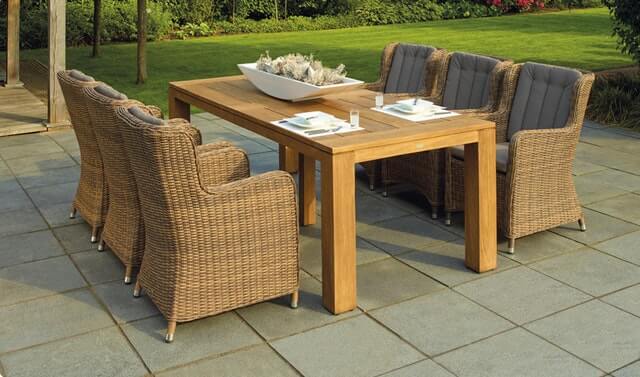 Common Patio Shapes Outdoor Design With Table and Chairs