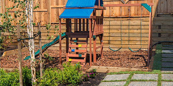 Playground Wood Chips (1 Cubic Yard) - Kentucky Lawn Care